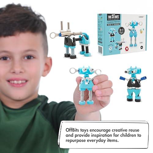 【並行輸入品】The Off Bits CareBit Build Your Own Robot Toy Construction Set,の画像