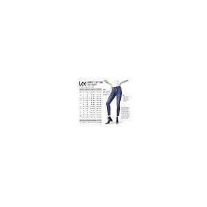 LEE Women's Petite Relaxed Fit All Cotton Straight Leg Jean, Pure 並行輸入品｜allinone-d｜06