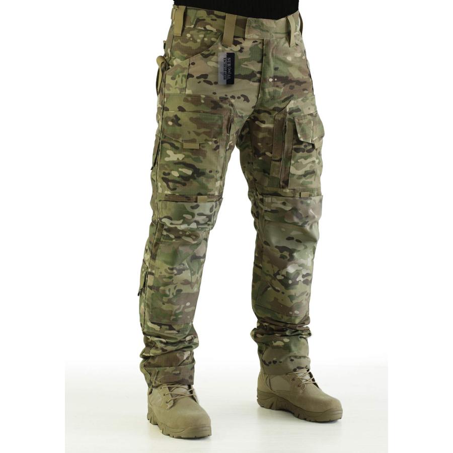 【並行輸入品】Zapt Tactical MolleリップストップカーゴパンツArmyマルチカム/ a tacs Le迷彩パンツメンズの L Z