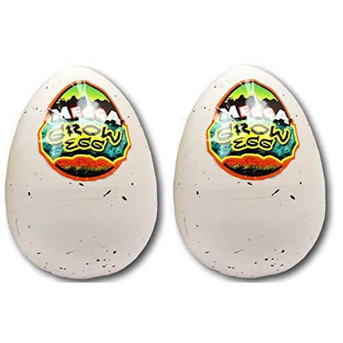 【並行輸入品】Dino World Megga Grow Egg 2個セット Dino World Megga Grow Egg Set ofの画像