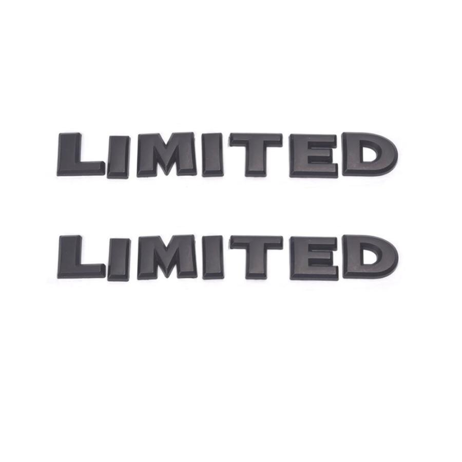 2個( 1set )自動チューニングLimitedトランクフードドアエンブレムデカール3dロゴトヨタのフォードジープグランドチェロ 並行輸入品 | 
