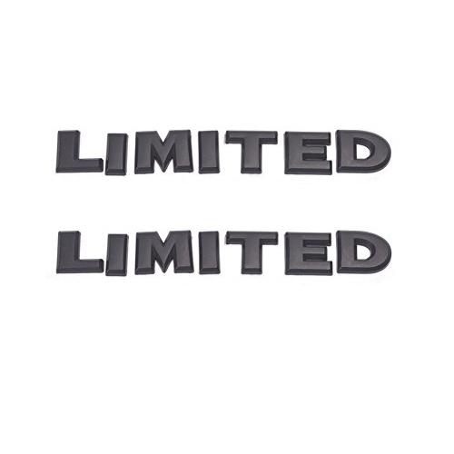 2個( 1set )自動チューニングLimitedトランクフードドアエンブレムデカール3dロゴトヨタのフォードジープグランドチェロ 並行輸入品 |  | 01