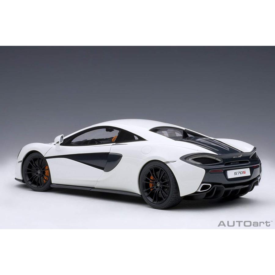 並行輸入品】AUTOart 1/18 マクラーレン 570S ホワイト 完成品 AUTOart