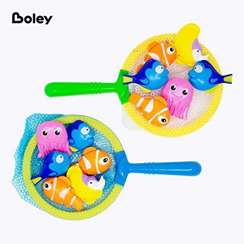 【並行輸入品】Boley 14PC Sinking Dive and Grab Net Fishing Pool Toys for Kidsの画像