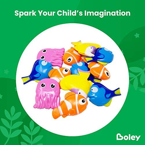 【並行輸入品】Boley 14PC Sinking Dive and Grab Net Fishing Pool Toys for Kidsの画像