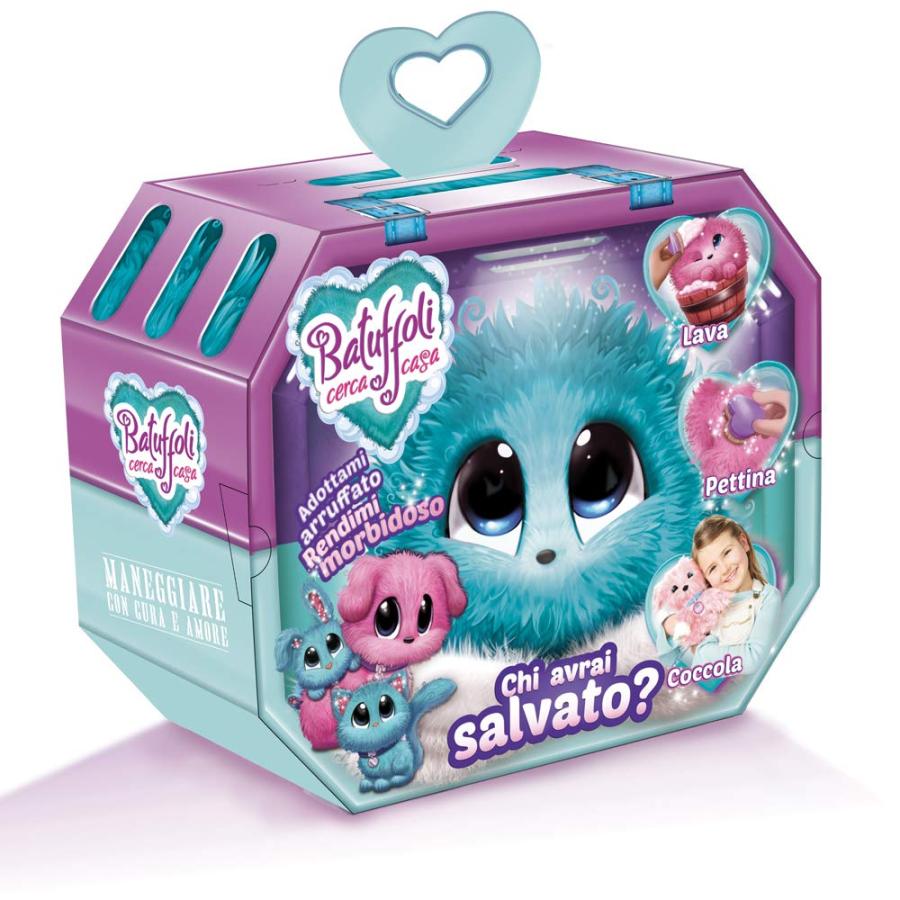 【並行輸入品】Rocco Toys聽 聽battuffoli Seeks Home, Pink, Green Water, 635slの画像