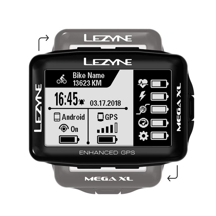並行輸入品】Lezyne Mega XL GPS Cycle Computer LEZYNE Bike Compute
