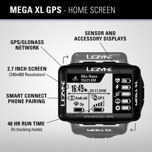 並行輸入品】Lezyne Mega XL GPS Cycle Computer LEZYNE Bike