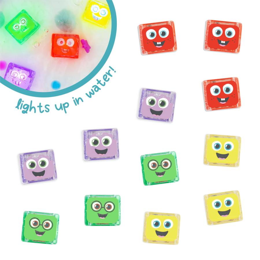 【並行輸入品】Glo Pals ライトアップウォーターキューブ トレイ12個 Glo Pals Water Activated Light_6