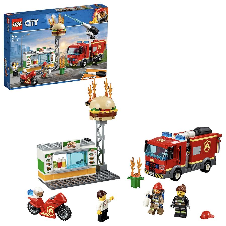 【並行輸入品】レゴ(LEGO) シティ ハンバーガーショップの火事 60214 ブロック おもちゃ 男の子 車 City Fire Burger | 