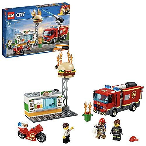 【並行輸入品】レゴ(LEGO) シティ ハンバーガーショップの火事 60214 ブロック おもちゃ 男の子 車 City Fire Burger |  | 01