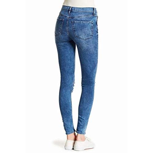 【並行輸入品】Free People Women's High Rise Busted Knee Skinny Jeans (24) Free |  | 04