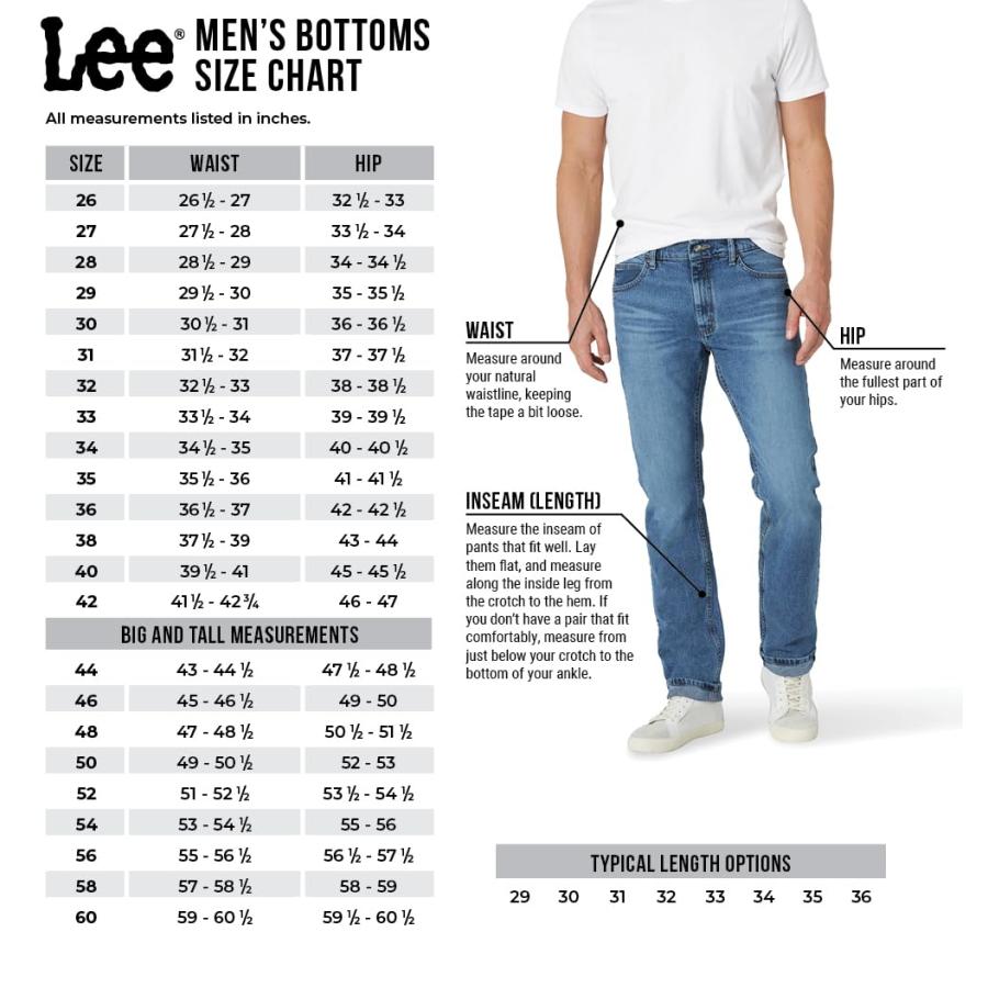 LEE PANTS メンズ US サイズ: 38W x 30L カラー: ブルー Lee Men's Extreme Motion 並行輸入品｜allinone-d｜10