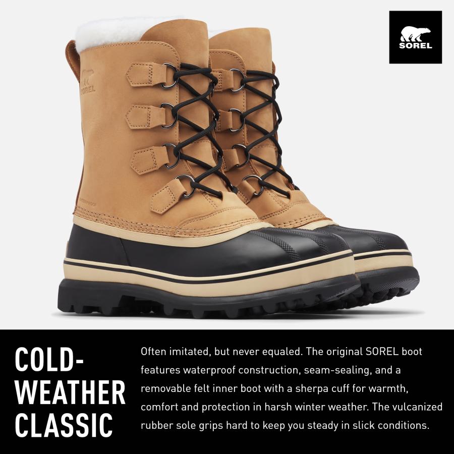 並行輸入品】SOREL (ソレル) メンズ カリブー 防水 ブーツ 冬用