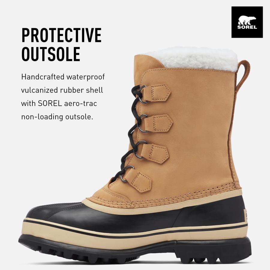 美品　SOREL CARIBOU 防水ブーツ(男性用) 楽天市場】sorel ソレル ブーツ メンズ スノーブーツ カリブー