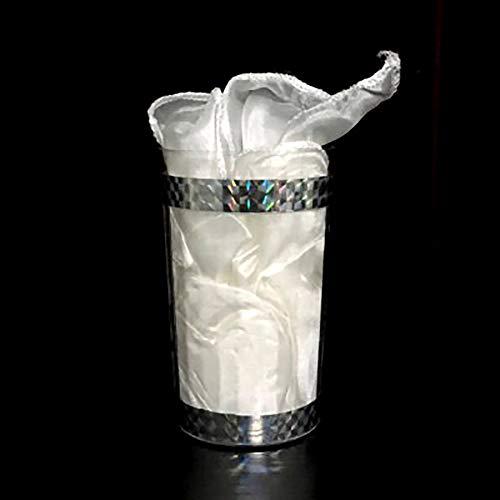 【並行輸入品】ZQION Enjoyer 液体からシルク マジックトリック マジシャンマニア カップ ステージ アプリング 小道具 イリュージョの画像