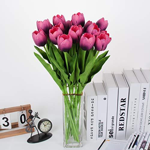 【並行輸入品】cn Knight 人造 花 チューリップ 人造 Puフラワー大型 人造 チューリップ 結婚式 ブライダル ブーケ 花嫁介添人 ホ |  | 09