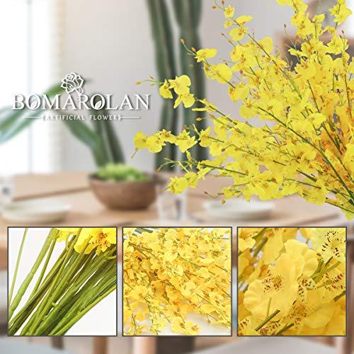 【並行輸入品】Bomarolan 人工 ダンシング レディ 蘭 シルク 造花 人工 蝶 蘭 10個 リアルタッチ ウェディング ホーム オフィス_7