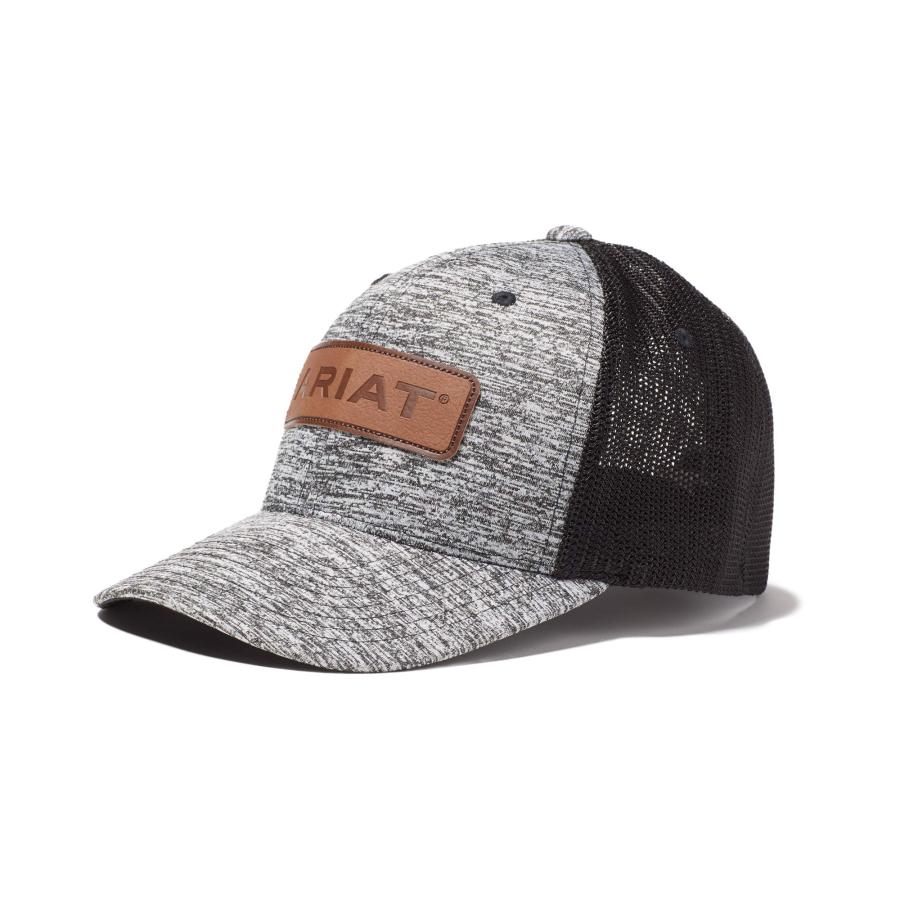 【並行輸入品】ARIAT HAT メンズ US サイズ: Large/X Large カラー: グレイ ARIAT Men's Box Logo_2