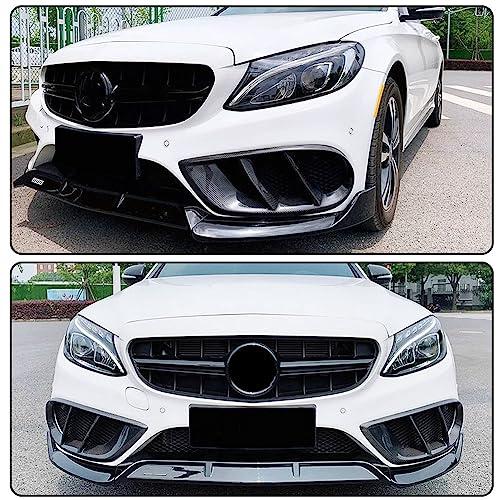 ベンツ W205 Cクラス フォグランプカバー 左右セット 並行輸入品】MCARCAR キット フォグランプ グリルカバー メルセデス