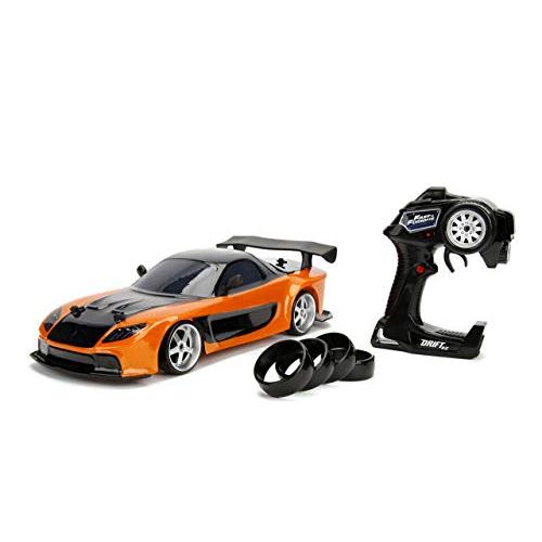 ホビーラジコン jada toys 1:10 han's mazda rx-7 R/C Jada Toys Fast & Furious Han's Mazda RX-7 Drift RC Car 1 10