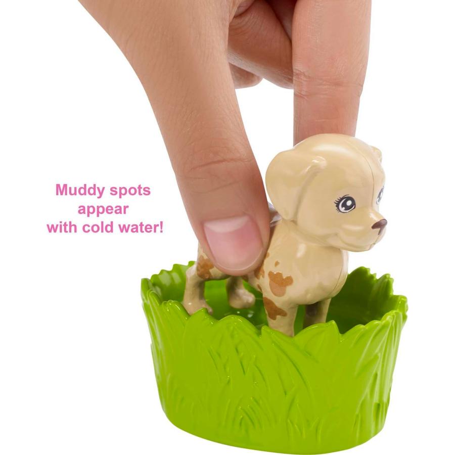 【並行輸入品】バービー(Barbie) おせわあそび ペットのおせわセット 【着せ替え人形】【ドール、アクセサリーセット】【3歳~】 FXH11_9