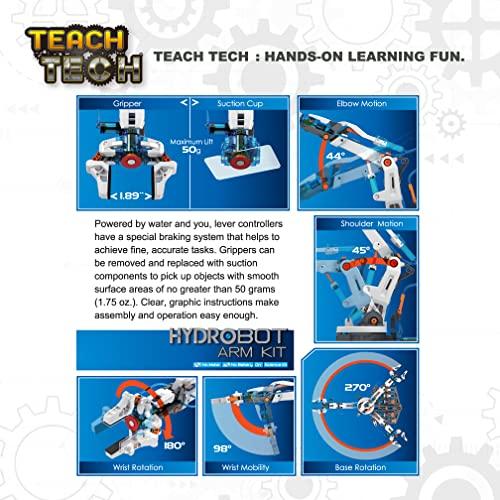 【並行輸入品】Teach Tech “Hydrobot Arm Kit”, Hydraulic Kit, STEM Building Toyの画像