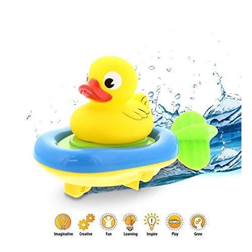 【並行輸入品】Dollibu Boat Racer Buddy, Fun Educational Bath Toy Finger Puppetの画像