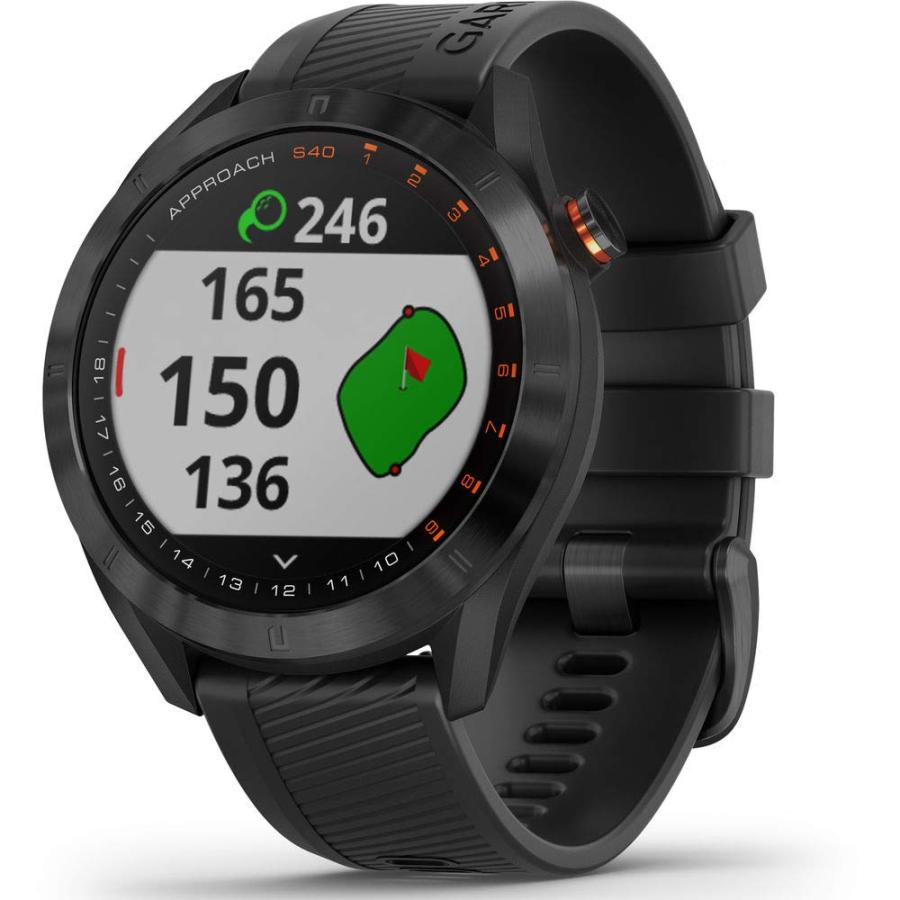 並行輸入品】Garmin Approach S40 スタイリッシュ GPS ゴルフ