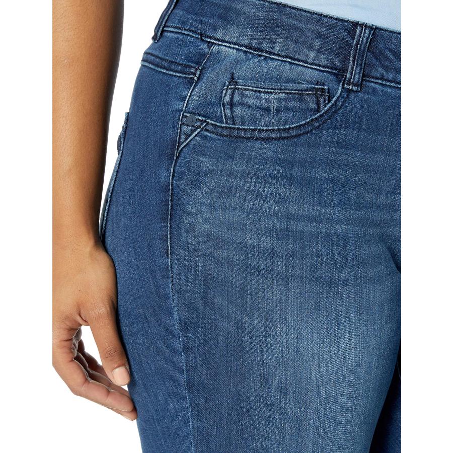 【並行輸入品】Democracy Women's Plus Size Ab Solution Itty Bitty Boot Jean Demo_5