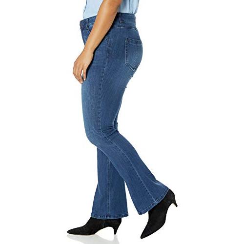 【並行輸入品】Democracy Women's Plus Size Ab Solution Itty Bitty Boot Jean Demo_6