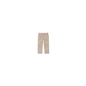 【並行輸入品】Nautica ボーイズ スクールユニフォーム フラットフロントツイルパンツ US サイズ: 2T カラー: ベージュ Nauti_1