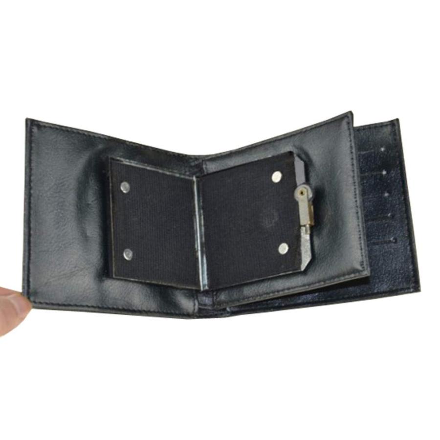 America Fire ウォレット ブラックカラー マジックトリック マジシャン カード ウォレット ファイヤーマジア ステージ 並行輸入品