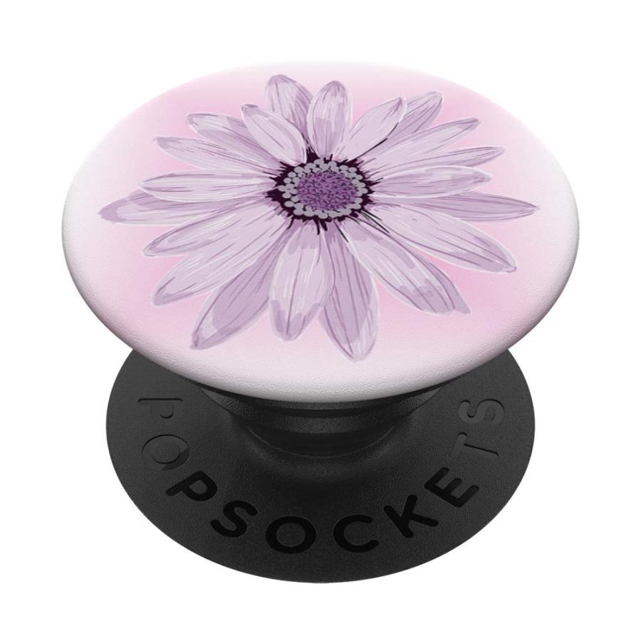 並行輸入品】Purple Flower Daisy Pop Up Hand Grip,Cellphone Button