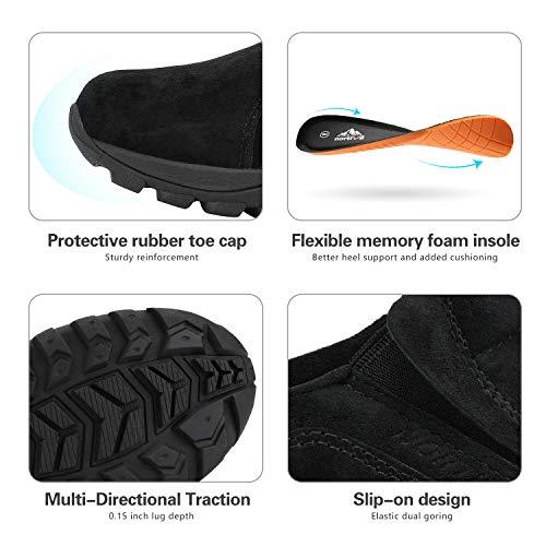 【並行輸入品】NORTIV 8 メンズ スリッポン ローファー ウォーキングシューズ, ブラック, 10 NORTIV 8 Men's Jung |  | 04