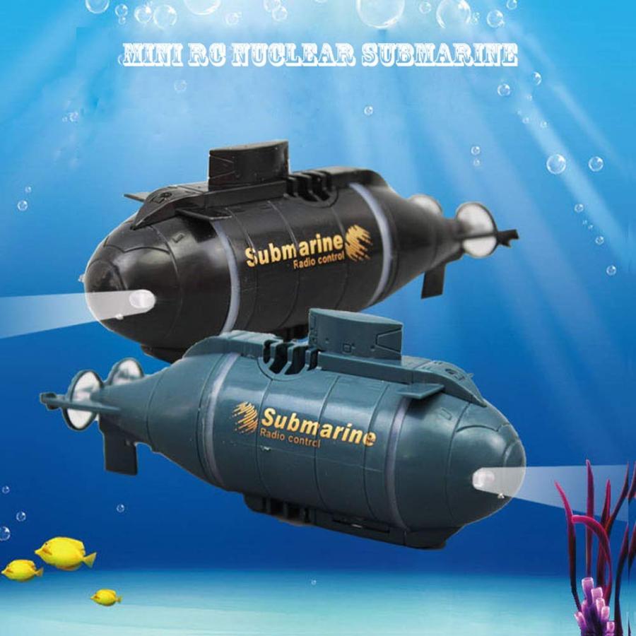 【並行輸入品】Urchins' Family 6チャンネル ミニRC潜水艦おもちゃ (ブラック) YEIBOBO ! 6 Channels Mi_3
