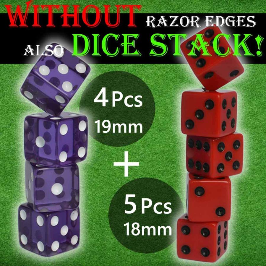 並行輸入品】卒業ギフト ダイス スタッキングカップセット 4個 19mm 5 