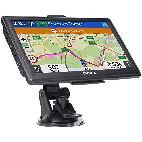 【並行輸入品】GPS Navigation for Car Truck RV， Latest 2020 Map 7 Inch OHREX GPS_1