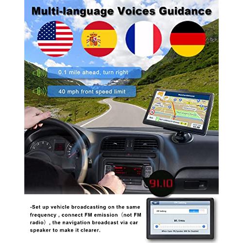 【並行輸入品】GPS Navigation for Car Truck RV， Latest 2020 Map 7 Inch OHREX GPS_7