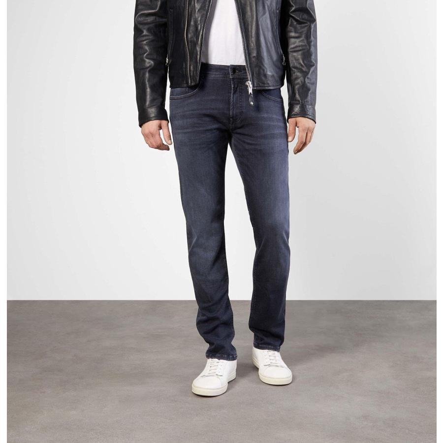 【並行輸入品】MAC Flexx Superstretch Soft Brushed Denim Jeans Dark Grey Blueの画像