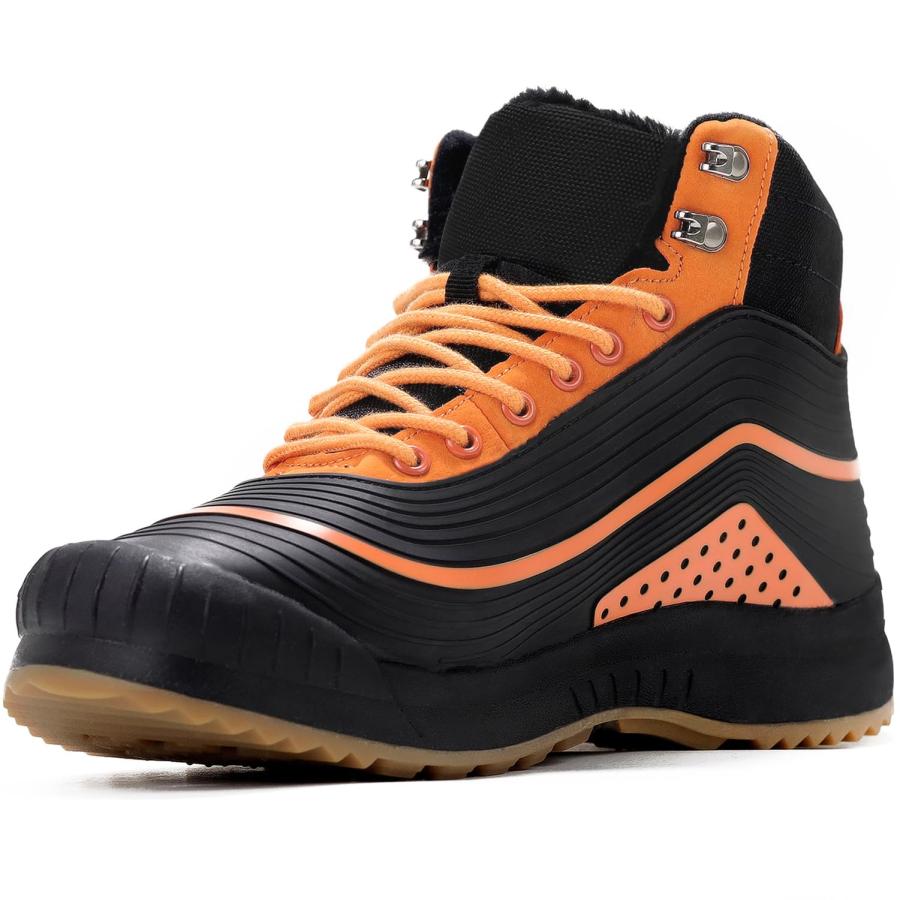 並行輸入品】ulogu スノーブーツ メンズ レディース 防水 断熱 ファー