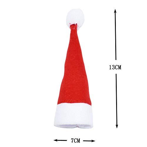 【並行輸入品】FINGOOO Mini Red Santa Hats,30 Pieces Christmas Hat for Crafts 2