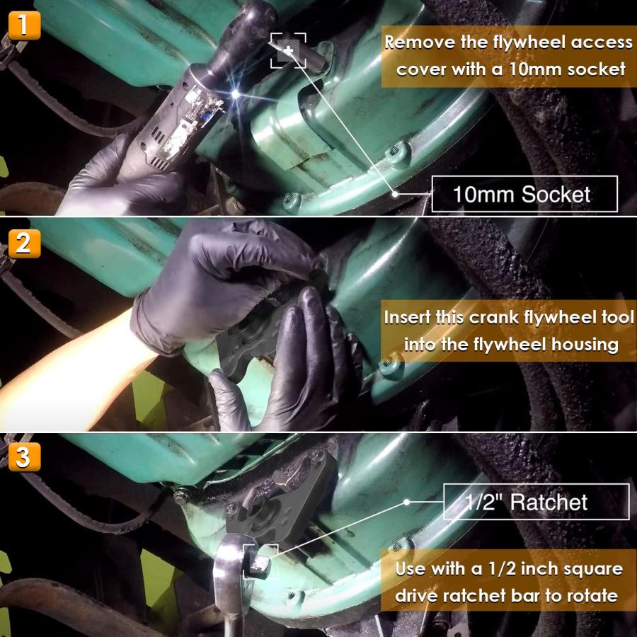 【並行輸入品】Yoursme エンジンバリングソケットレンチ キャタピラー3200/3406シリーズ マック E 7 E7 ETEC J 385 |  | 09