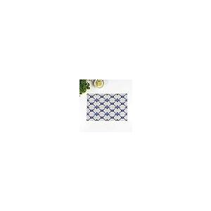 【並行輸入品】rouihot Set of 8 Placemats Chinaware Abstract Floral Trellis Pat_2