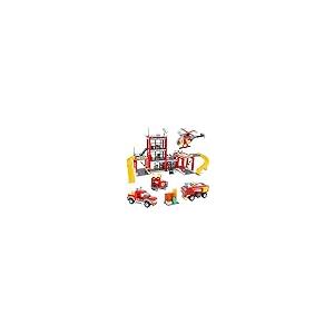 【並行輸入品】City Fire Station 組み立てキット 楽しい消防士のおもちゃ組み立てセット 子供向け おもちゃの消防車 ヘリコプターの画像