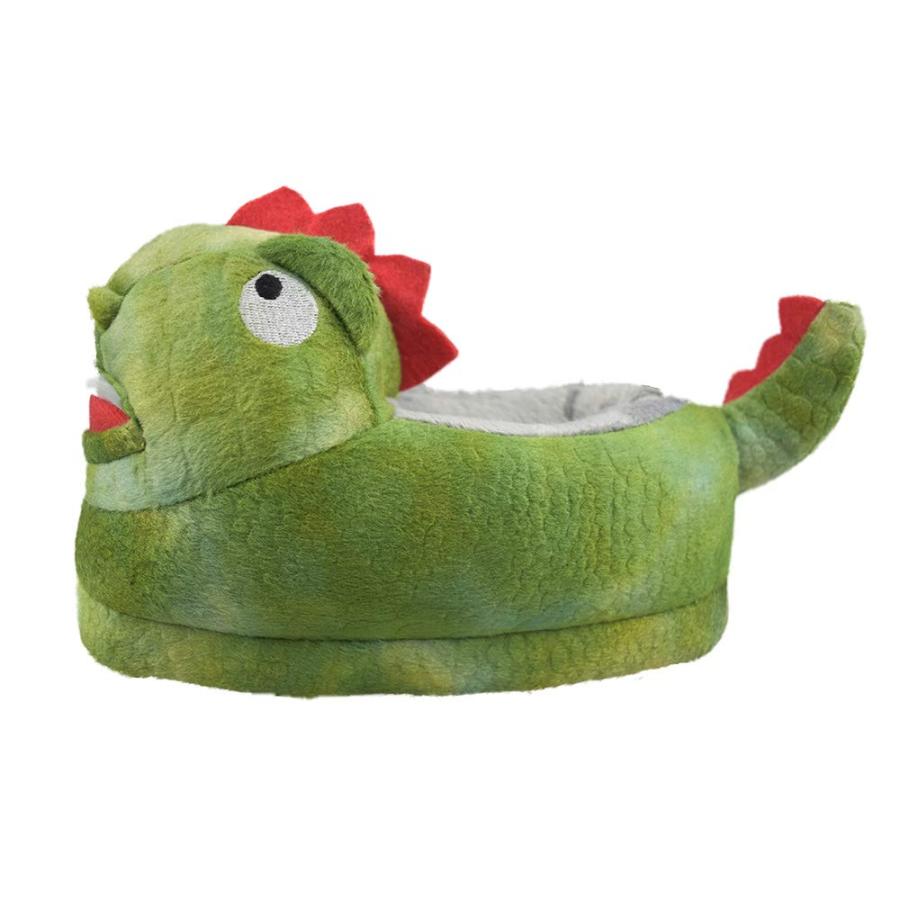 【並行輸入品】Tirzrro 男の子/女の子用 恐竜スリッパ 滑り止めラバーソール ハウスシューズ US サイズ: 1 2 Little Kid |  | 03