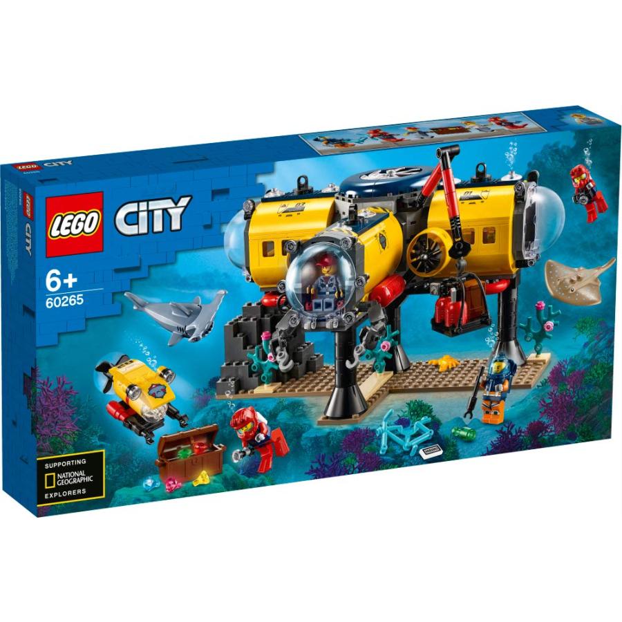 【並行輸入品】レゴ(LEGO) シティ 海の探検隊 海底探査基地 60265 おもちゃ ブロック プレゼント ボート 男の子 女の子 6歳以上の画像
