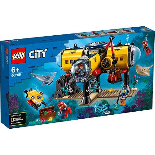 【並行輸入品】レゴ(LEGO) シティ 海の探検隊 海底探査基地 60265 おもちゃ ブロック プレゼント ボート 男の子 女の子 6歳以上の画像
