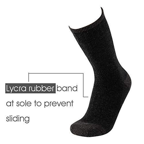 【並行輸入品】KAVANYISO メンズ 70%メリノウール ハイキングソックス 通気性 アスレチッククルー 厚手 US サイズ: One Si |  | 04