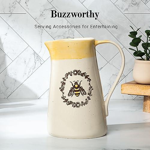 【並行輸入品】Young's セラミック 蜂の花瓶/ピッチャー Young's Inc. Ceramic Water Pitcher Lar_4